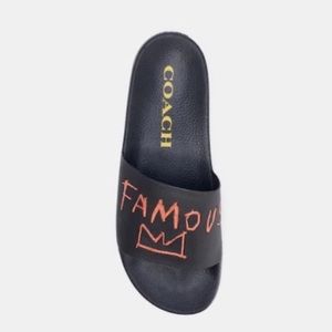 COACH X BASQUIAT FAMOUS SLIDE (38/7)